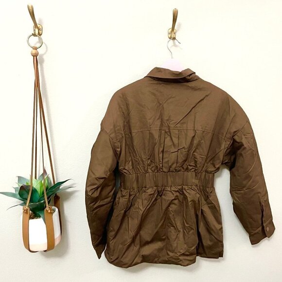 NWT En Saison Meline Jacket Brown Taupe Jacket in Size S - Picture 7 of 7